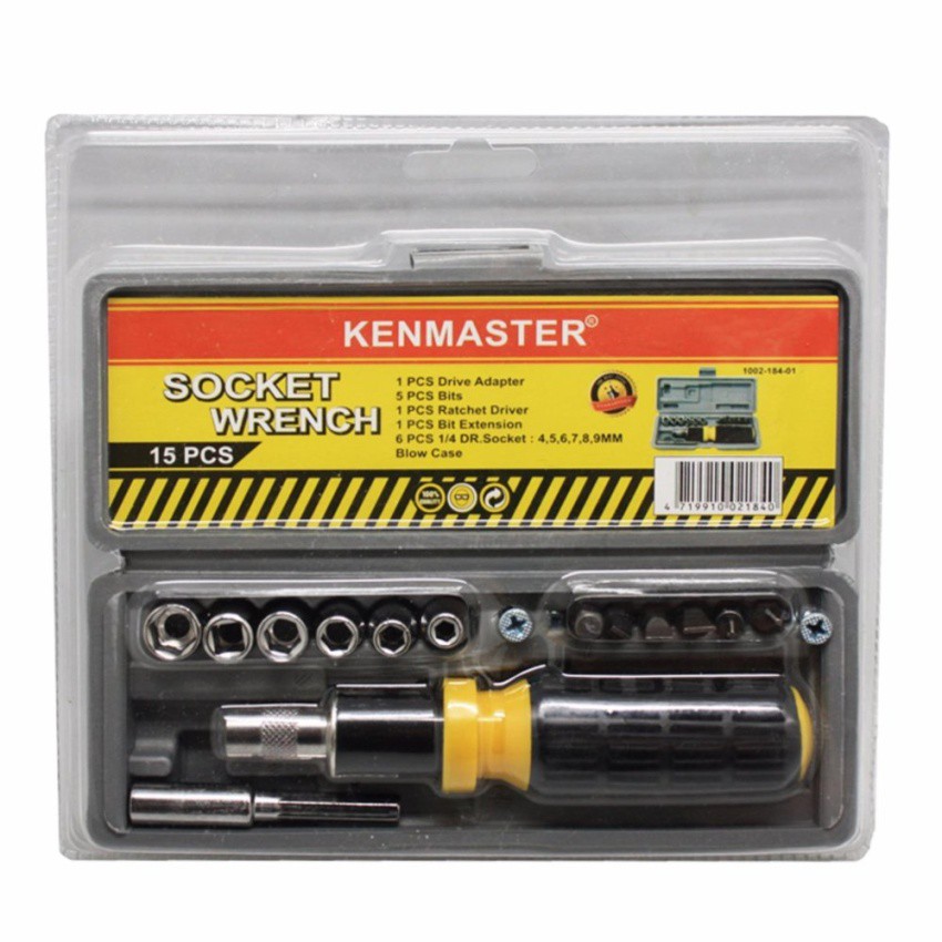 Kenmaster 1 Kenmaster Kunci Sok 15 Pcs