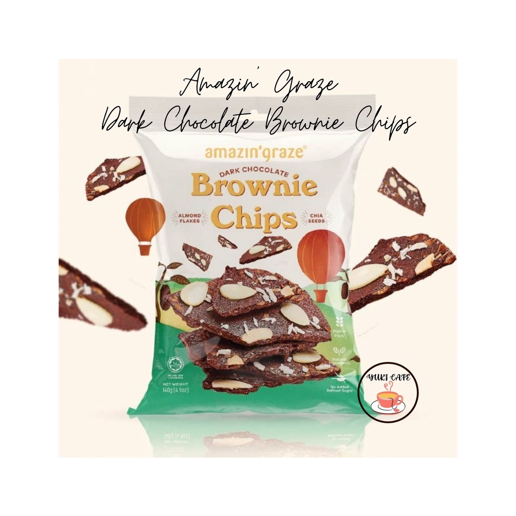 

CAMILAN - AMAZIN' GRAZE DARK CHOCOLATE BROWNIE CHIPS