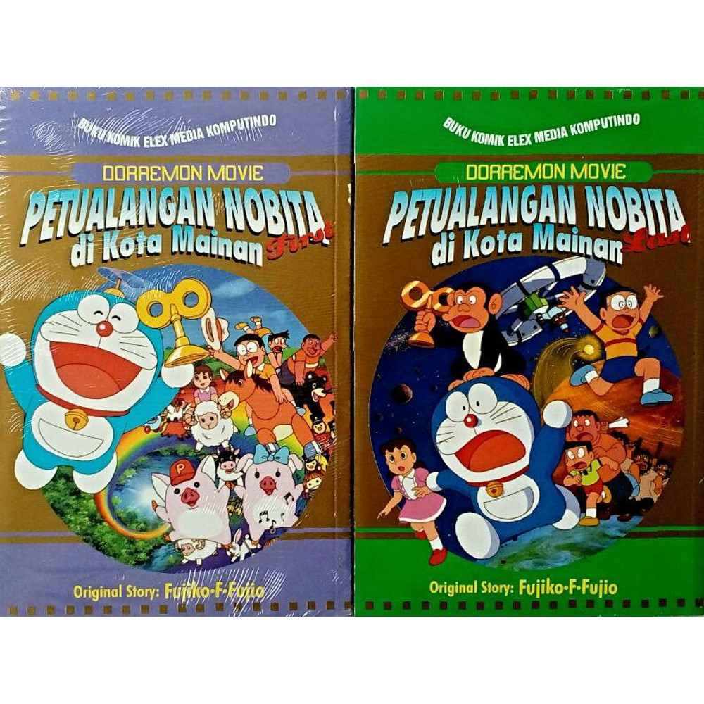 20 Gambar Ilustrasi Komik Doraemon Berwarna Gambarilus