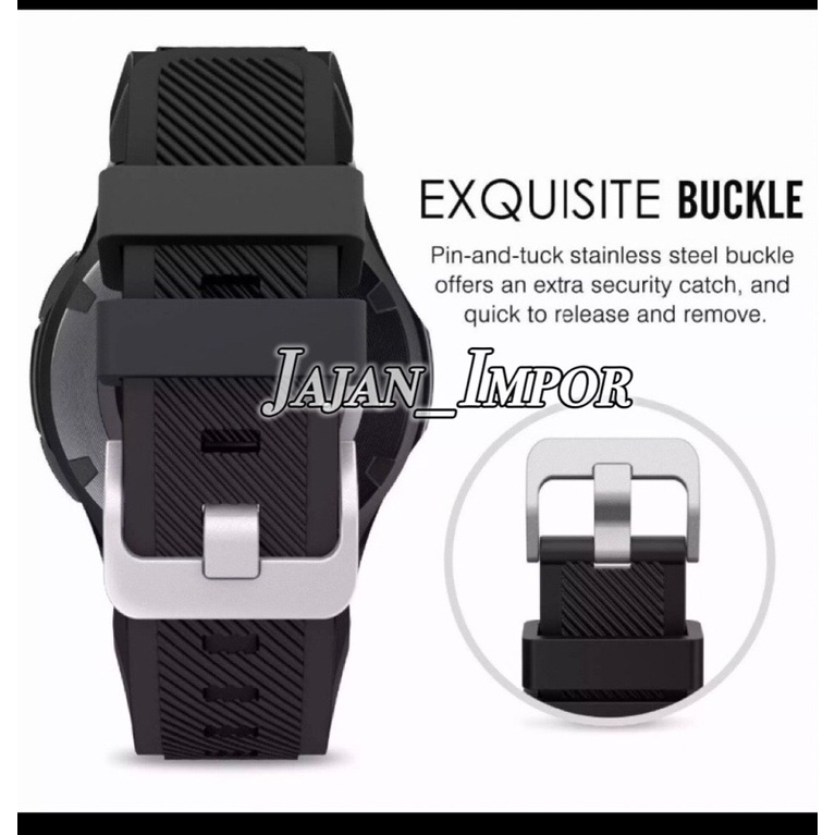 Tali strap jam tangan silikon universal 22mm tali silikon rubber Quick Release