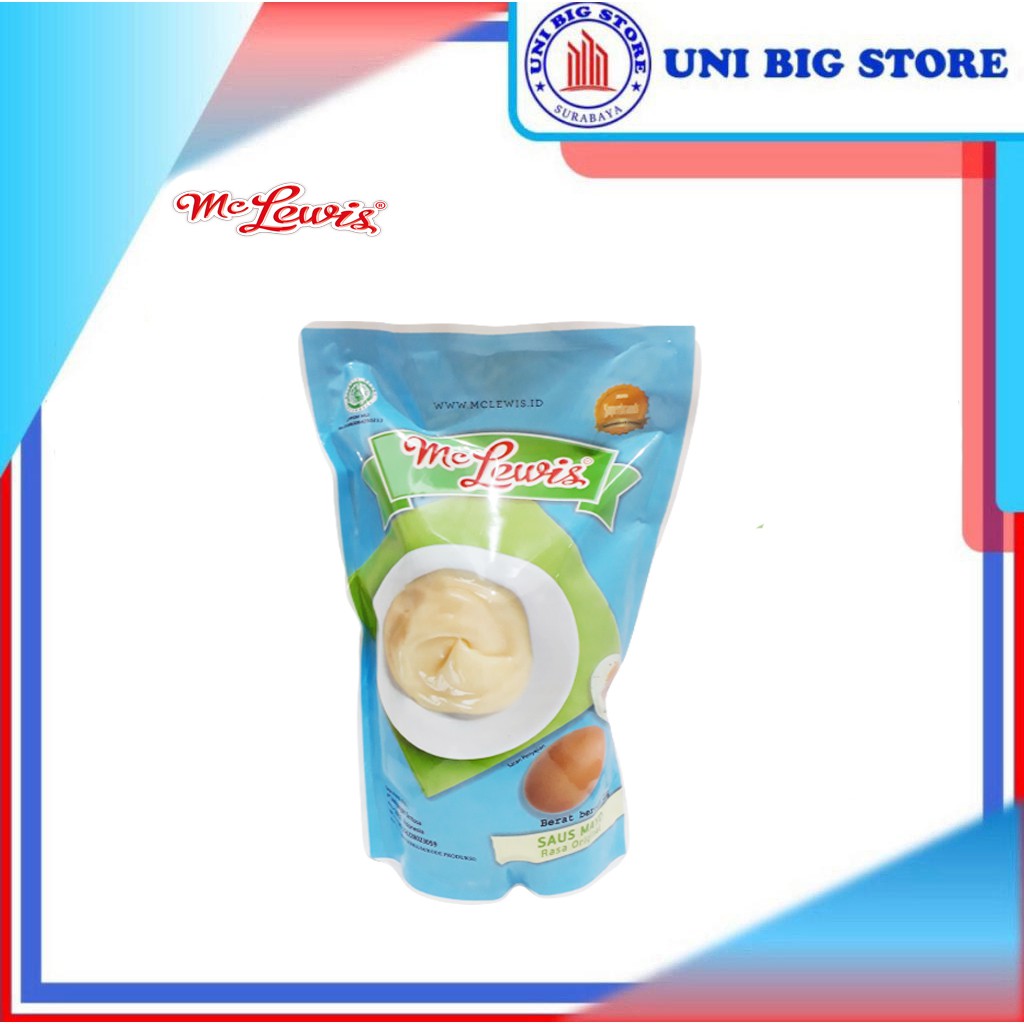 

Mc. Lewis Saus Mayo Original Mayonaise 1 kg Mayonnaise Mayones