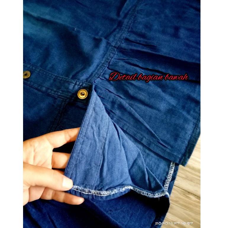 [KODE PRODUK BFGRW9974] ROK JEANS ANAK PEREMPUAN TANGGUNG USIA 10 11 12 13 14 TAHUN/ROK KANCING REMP