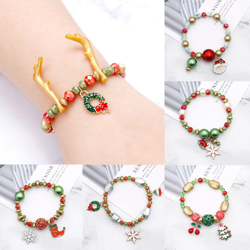 Gelang Tangan Motif Natal Untuk Wanita