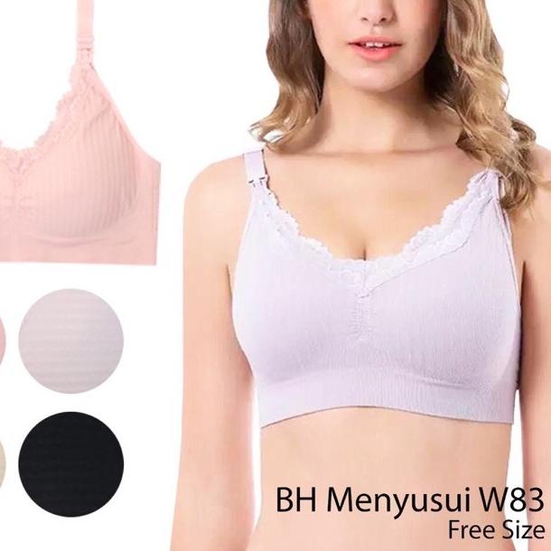 ♖ TALLY W83 Bh Menyusui Seamless Bra Nursing Busa Tanpa Kawat ♠