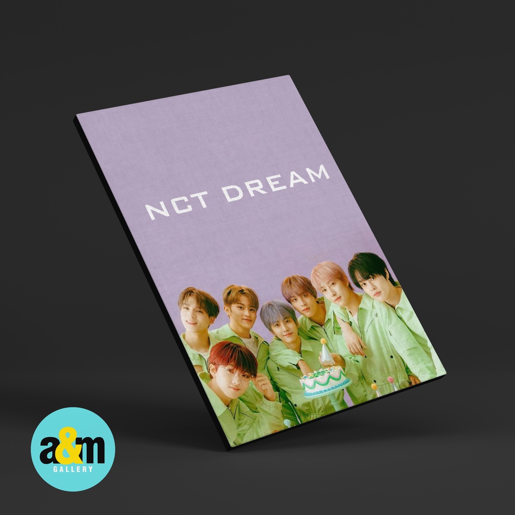 Poster Kayu NCT DREAM Hiasan Dinding Dekorasi Kamar I Poster Kayu K-POP Dekorasi Kamar - A&amp;M