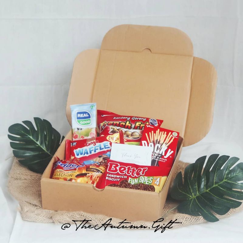 

Snack Box (Colour Season) /Gift Box/Hadiah Wisuda dll murah