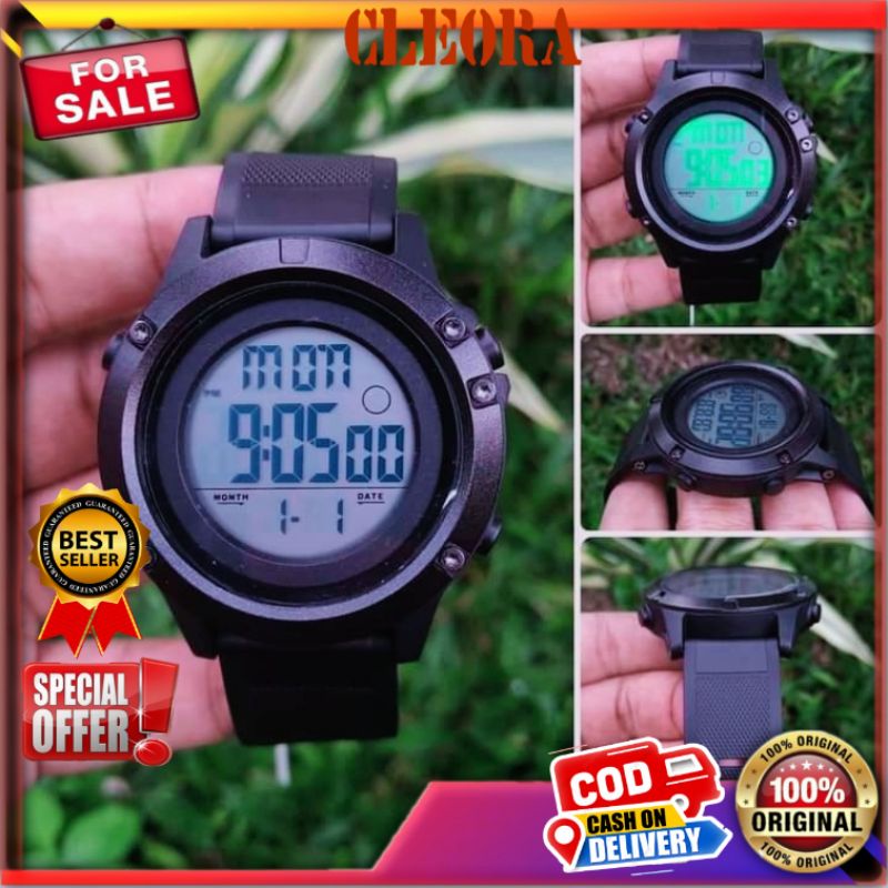 Jam Tangan Pria SKMEI 5ATM Original Digital Olahraga Jm Arloji Tahan Anti Air  Viral Sport Sports An