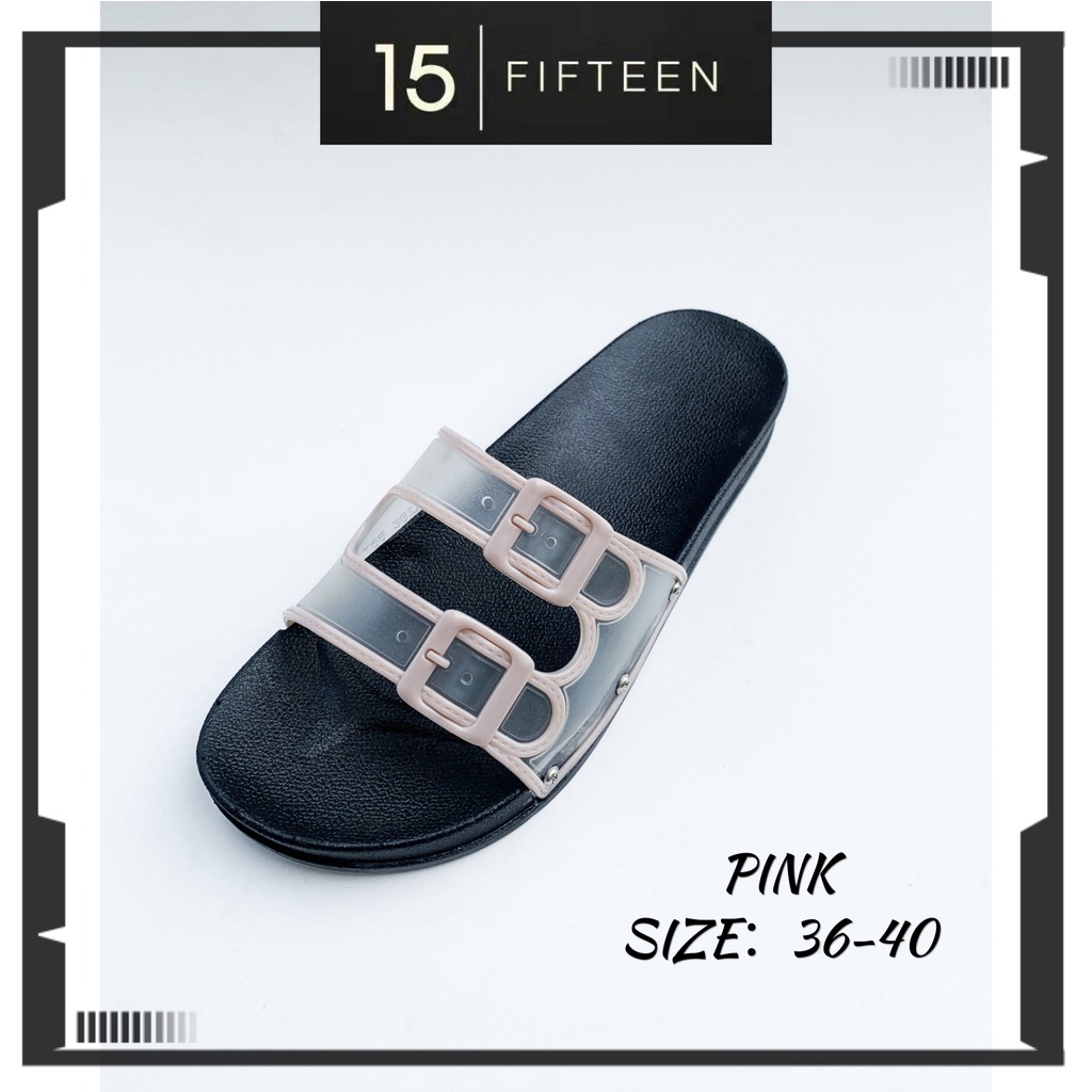 15 SHOP --- Sandal Wanita Slide slip on Sandal Santai Sandal Terkini T68