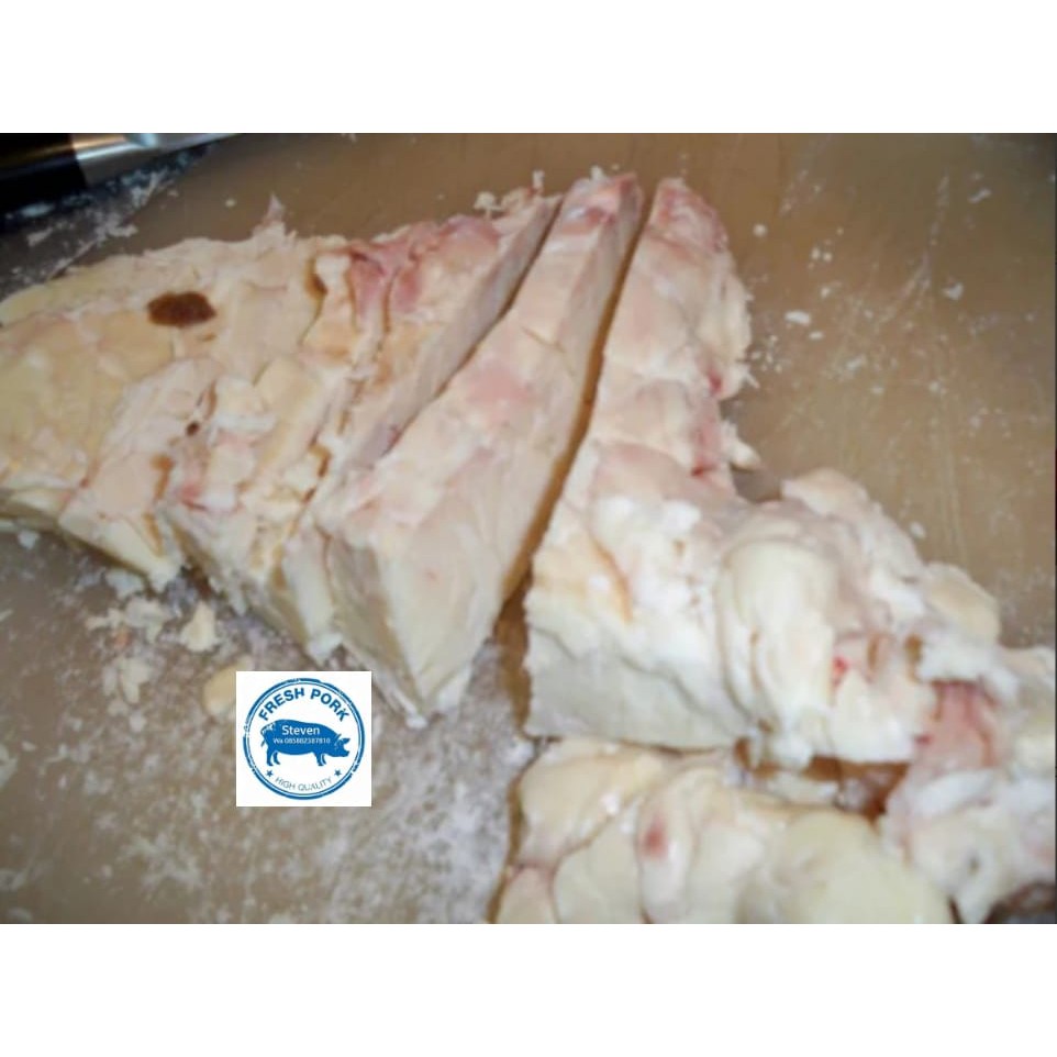 

168. Lemak Sapi Berat 1 Kg - Fresh Beef Fat 1 Kg