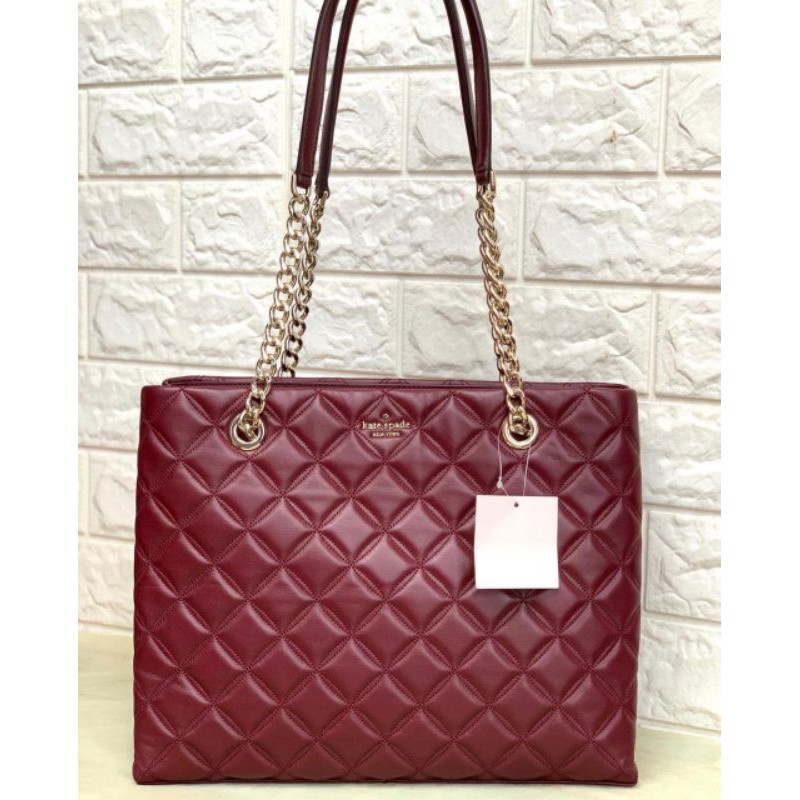 Kate spade Natalia chain Tote cherrywood original