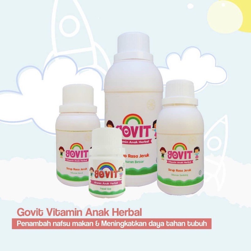 GOVIT Vitamin Booster Penambah Nafsu Makan Anak GTM