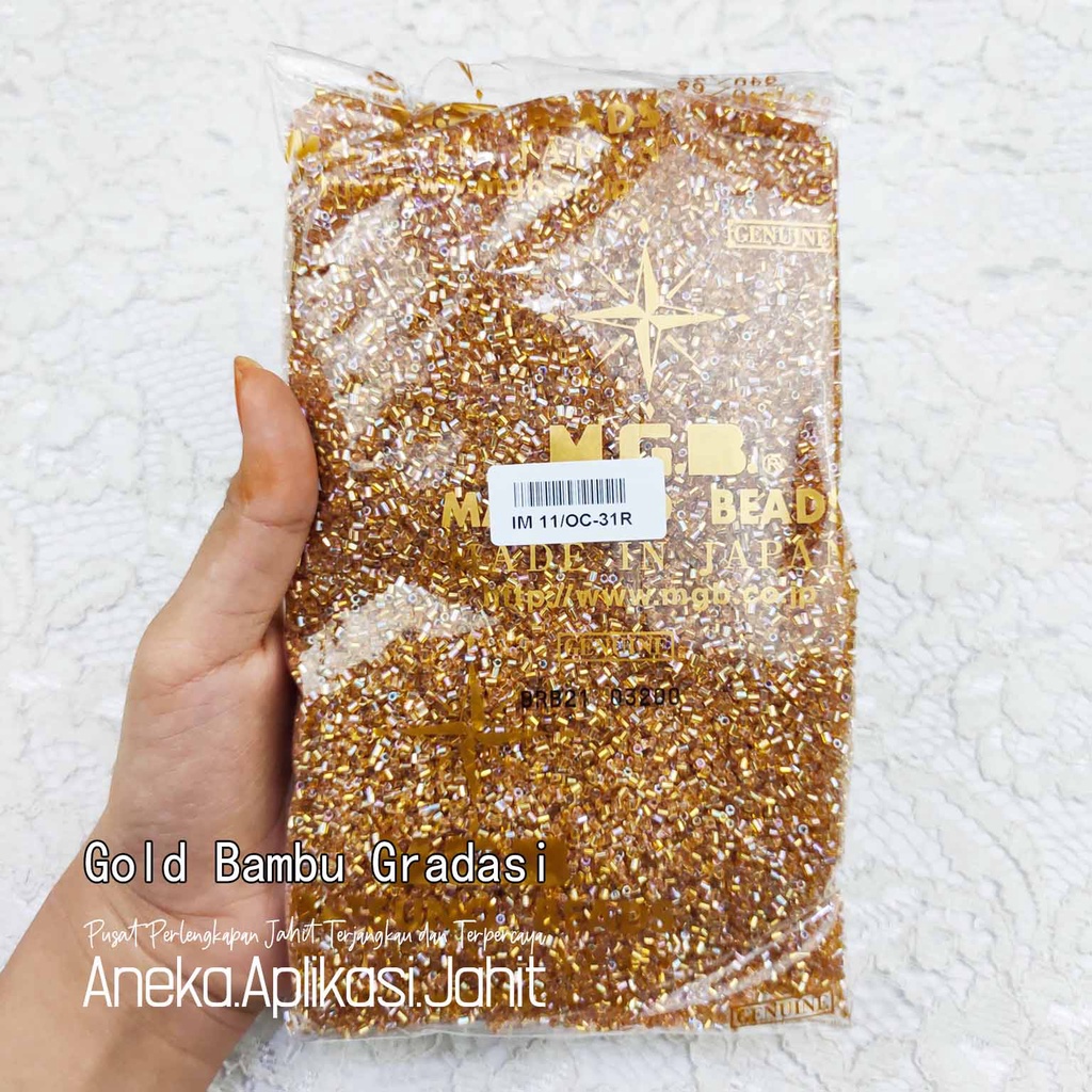 50 GRAM PAYET JEPANG MGB BAMBU PASIR GOLD GRADASI 31R