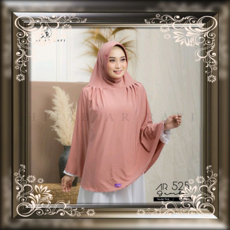 Hijab Jilbab Kerudung Instan Bergo Jumbo Stella Arrafi AR 525 Zoya Elzatta Rabbani Abika Miulan