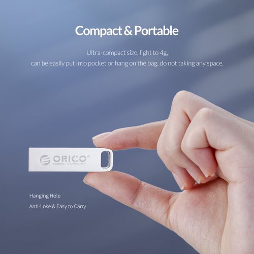 Flashdisk orico 64gb usb2.0 zinc alloy Theoretical speed upa20-64gb - Usb 2.0 Flash Disk Drive