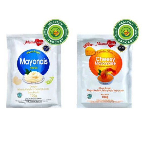 Mamasuka Mayonaise / Cheesy Mayonnaise 100gr