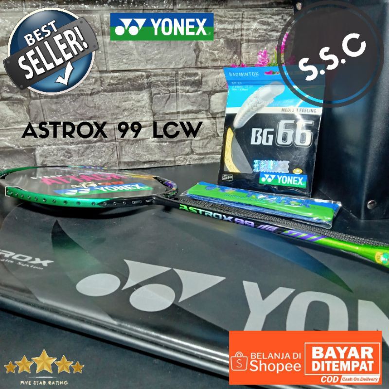 Badminton Racket Astrox 99 LCW Asean Super Premium Free Senar Grip dan Cover Eksklusif