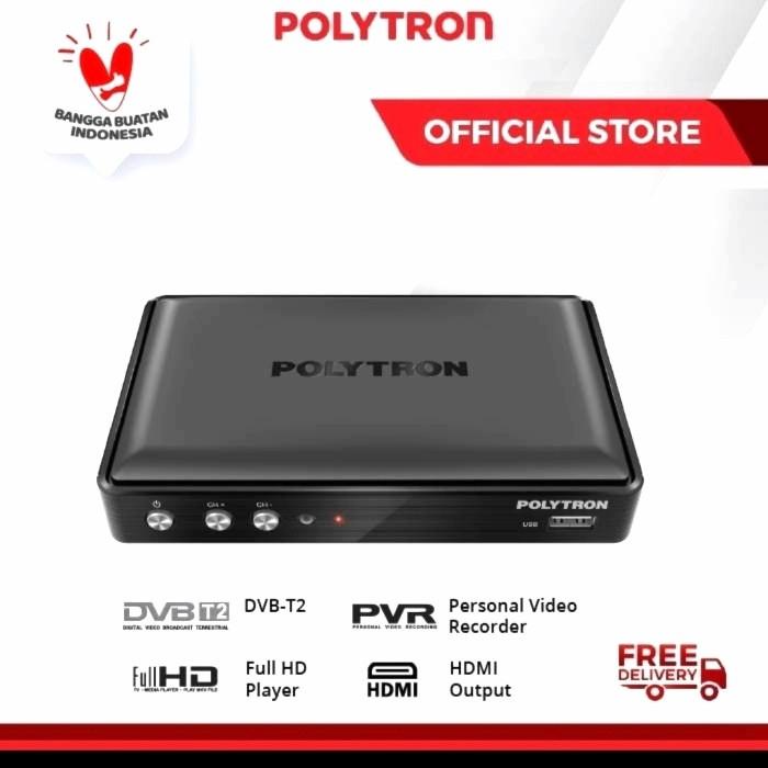 Polytron Pdv 600T2 Set Top Box Original Dan Garansj Resmi
