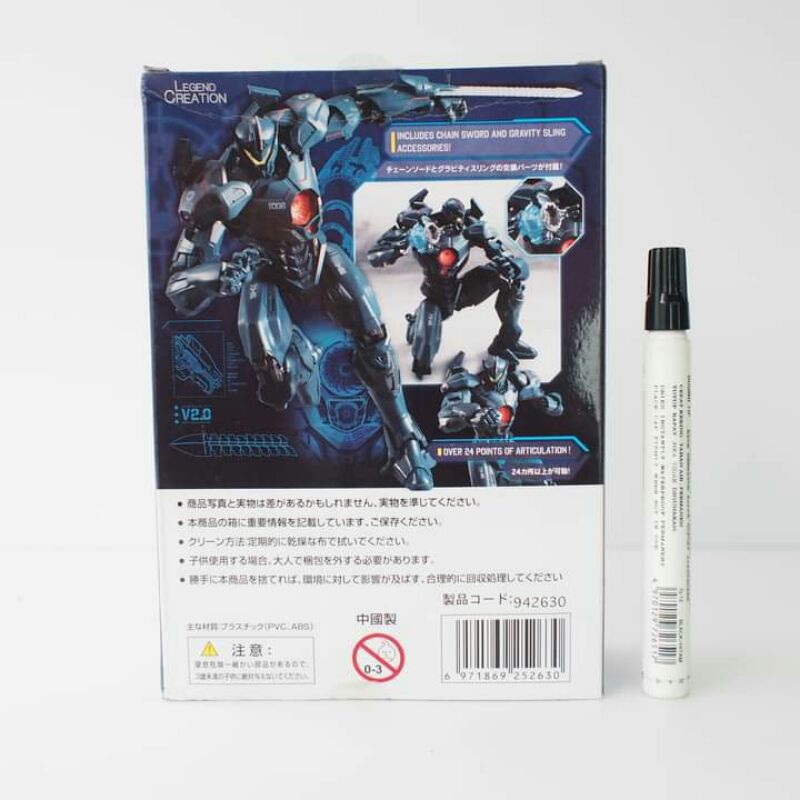mainan action figurePacific rimgipsy avanger
pacific rim uprising
recast bandai
tinggi sekitar 6 i