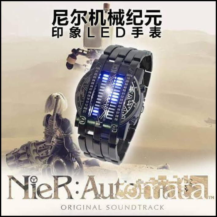 Nier Automata Led Watch / Jam Tangan Led Nier Automata