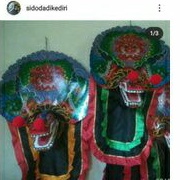 kemul barongan kain barongan selimut barongan anak