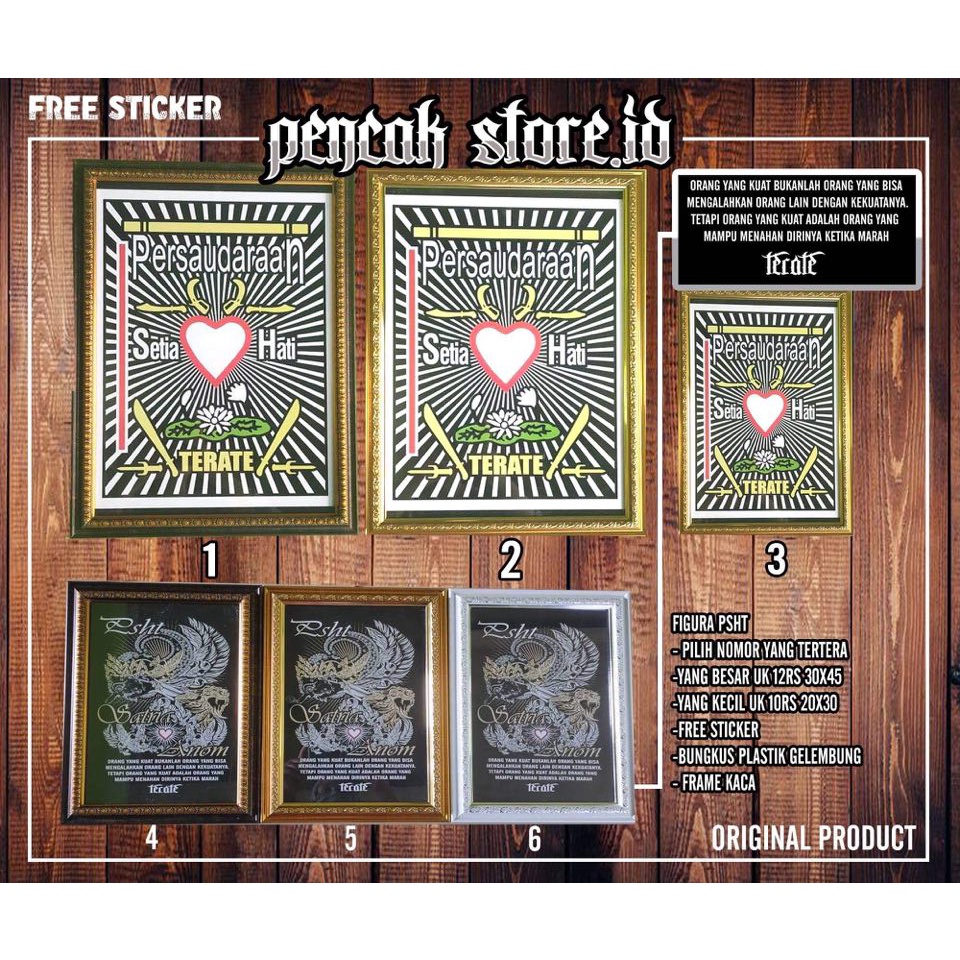 FIGURA PSHT MURAH FIGURA KACA PSHT