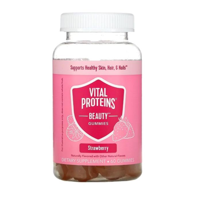 Vital Proteins Beauty Gummies Strawberry 60 Gummies