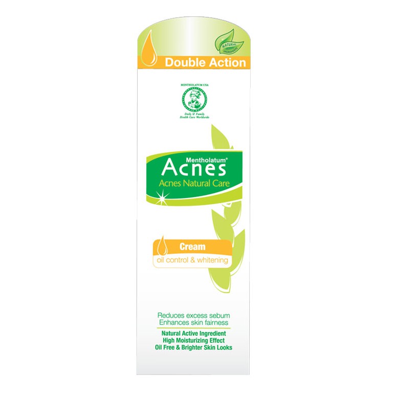 Acnes White and Oil Control Moist 40gr