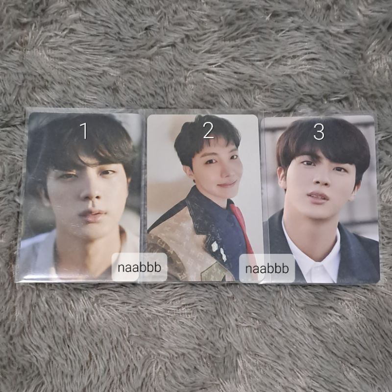Photocard pc dicon bts jin jhope