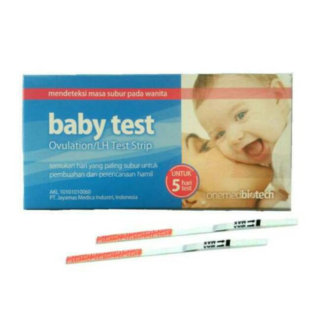 BABY TEST Onemed PER BOX ovulasi wanita / Alat tes masa subur wanita