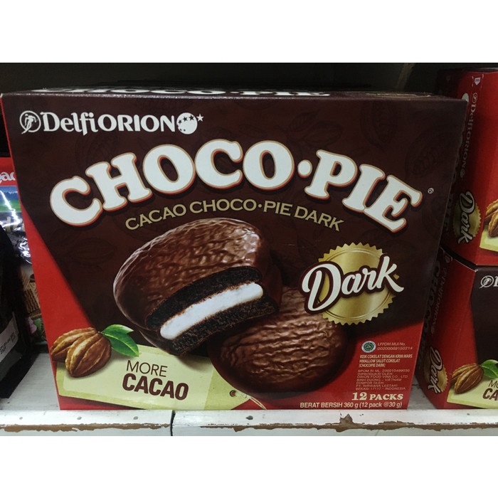 Delfi Orion Dark Chocho pie 360 gram