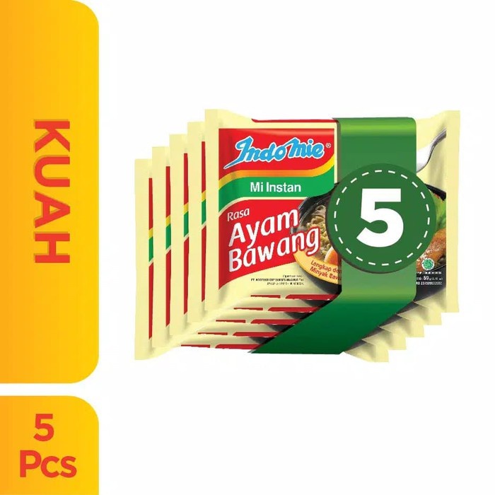 

Indomie Rasa Ayam Bawang 5pcs