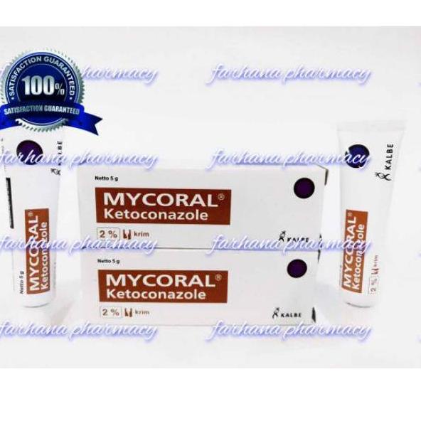 [KODE 0GJSL] Promo Mycoral Cream / Ketoconazole Salep / untuk Jamur / Micoral / Mycoral Salep