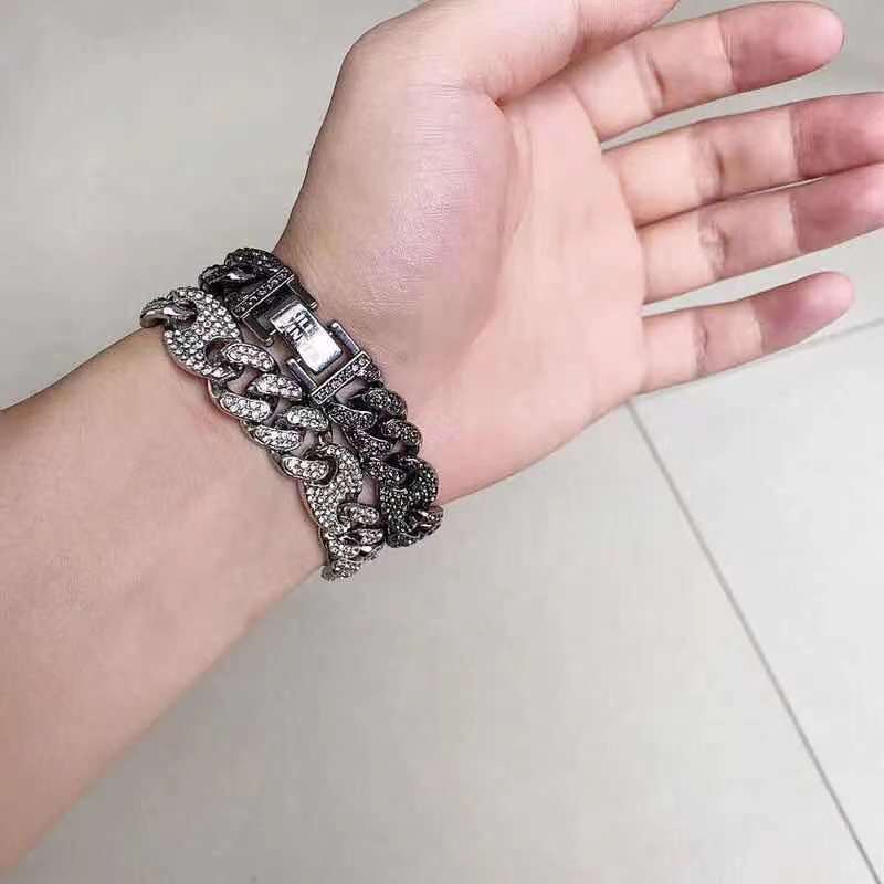 Gelang Model Cuba Gaya Hip Hop Untuk Pasangan