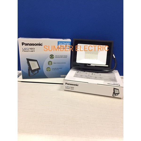 Panasonic lampu sorot Led 30W 30 Watt led Floodlight 30 W