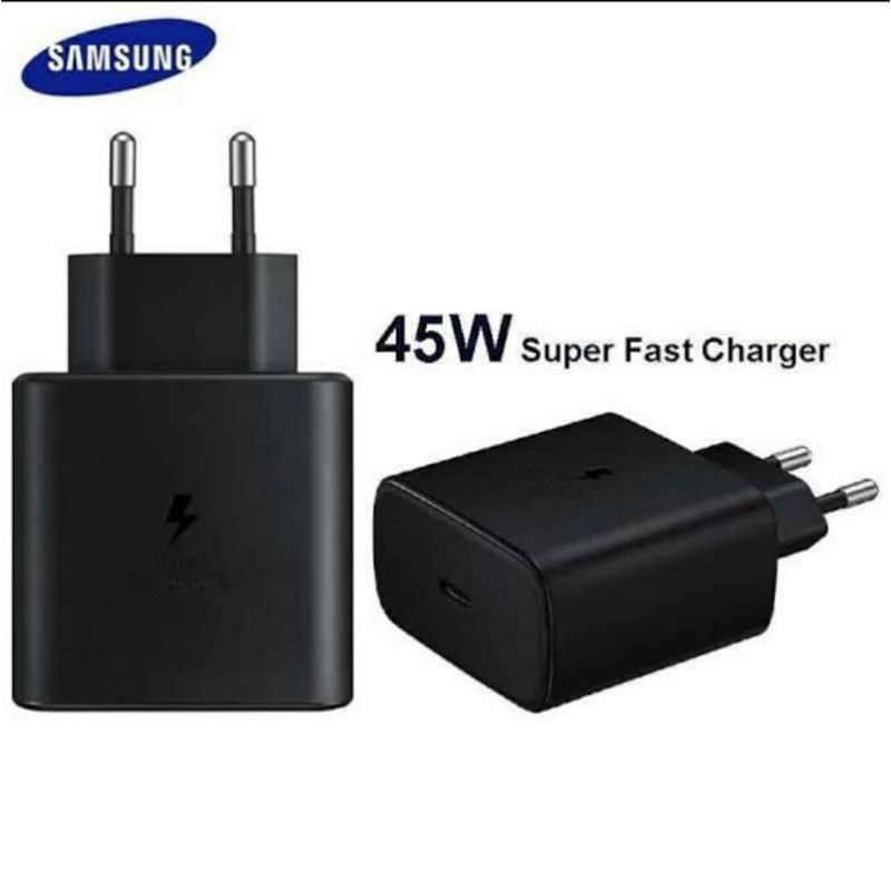 BATOK ADAPTOR CASAN SAMSUNG 45W USB-C ORIGINAL FAST CHARGING