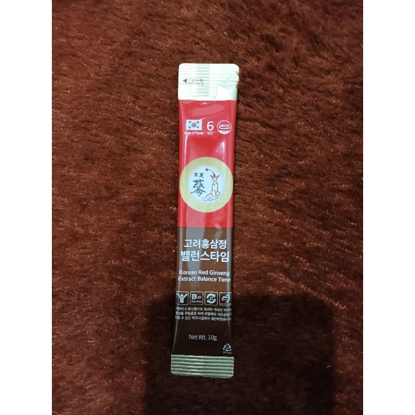 

minuman korean red gingseng