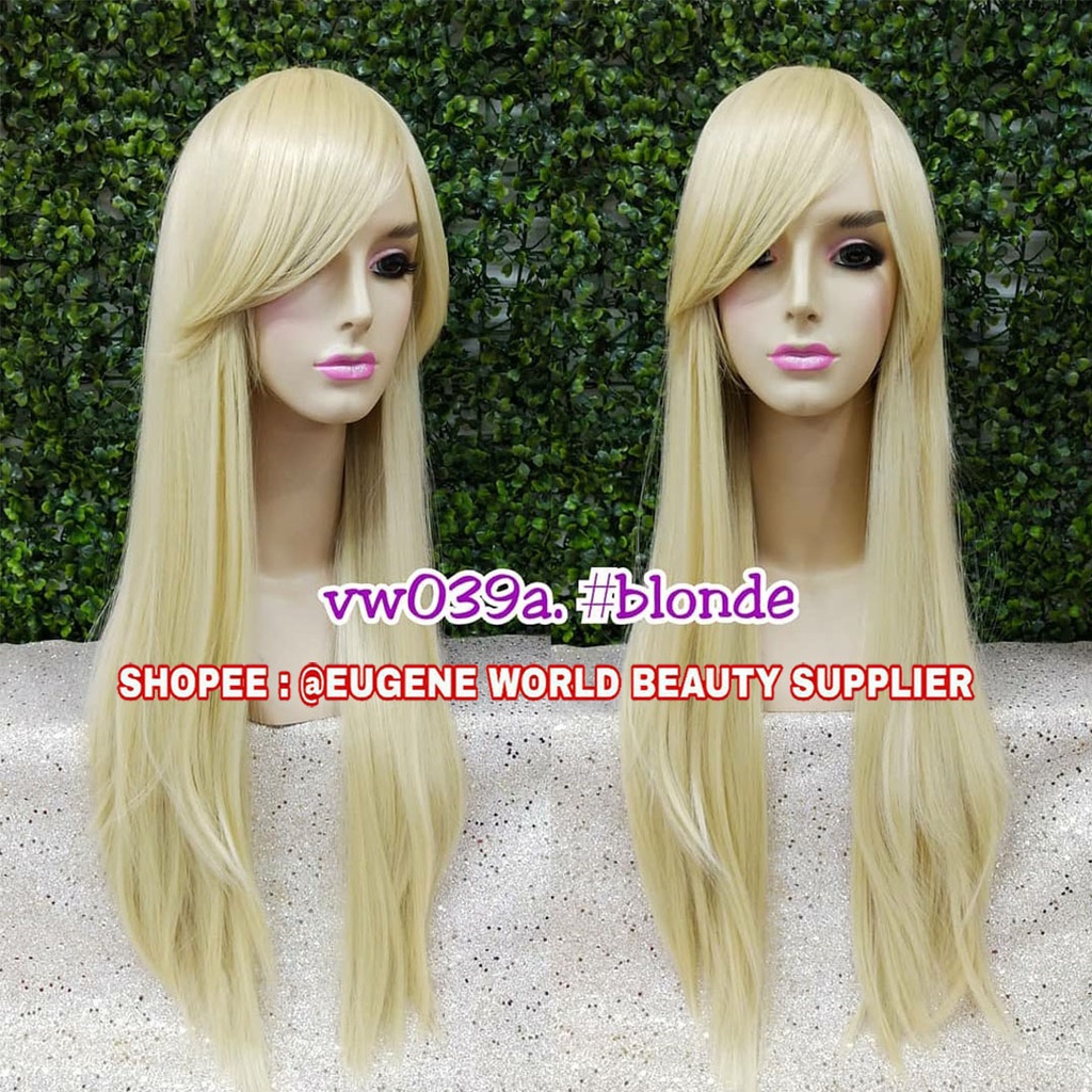 HYO RI FULL WIG KOREAN LAYER WAVE WIG WANITA CEWE CEWEK KOREA NATURAL PANJANG CURLY KERITING KERLI W