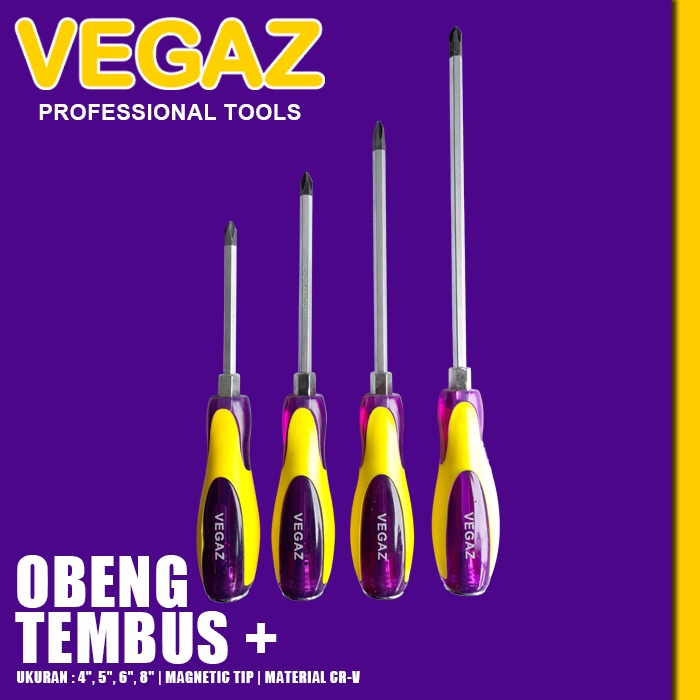 VEGAZ - Obeng Ketok Obeng Gedor Tembus Plus (+)