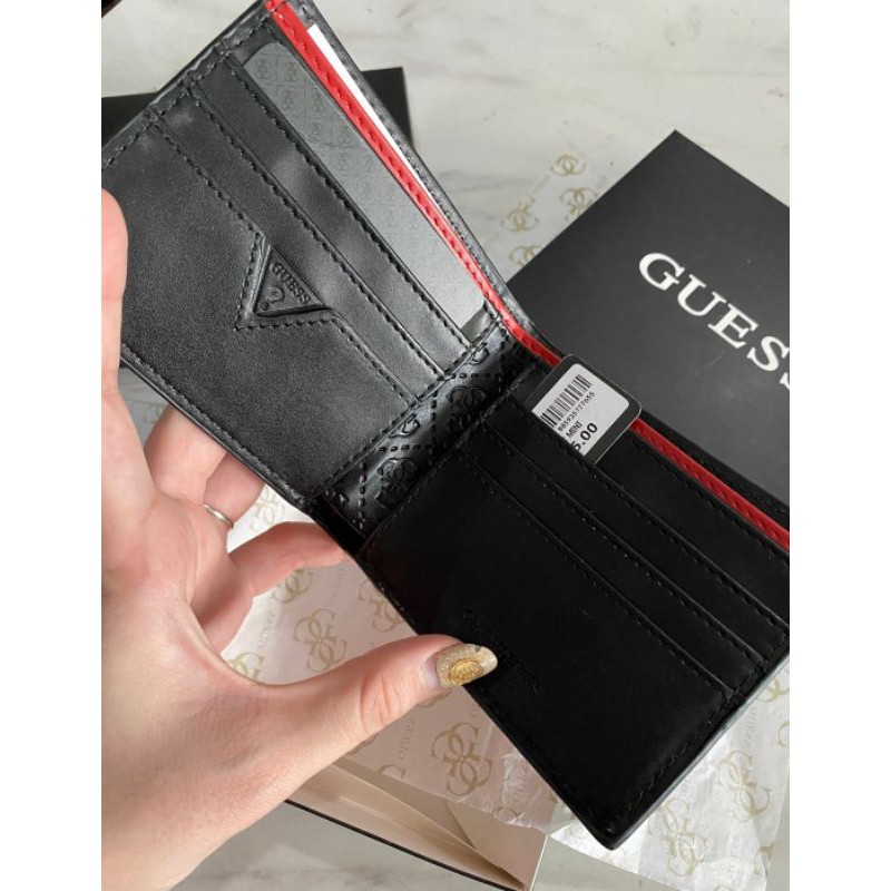 7.7 SALE  | GUESSS men mesa double billfold wallet
