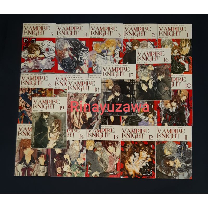 Komik Bekas Vampire Knight 1-19 Tamat by Matsuri Hino