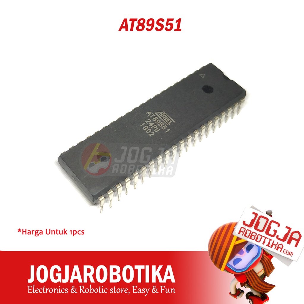 AT89S51-24PU AT-89S51 S51 Atmel IC 8-Bit Mikrokontroler