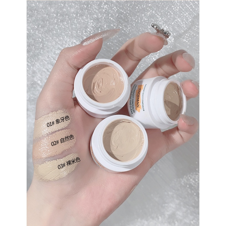 Krim BB  Riasan Tabur Wajah Kontrol Minyak Matte Finish Make Up Tahan Lama Repair Concealer Isolasi Foundation Cair