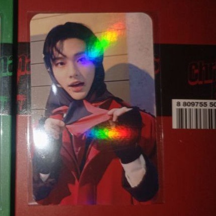 PC Photocard YES24 HYUNJIN Christmas Evel CE Stray Kids SKZ