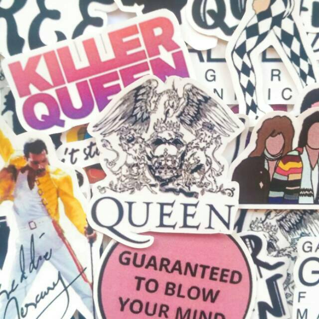 

Queen Band Waterproof Sticker Pack include 20 pcs Aesthetic vintage