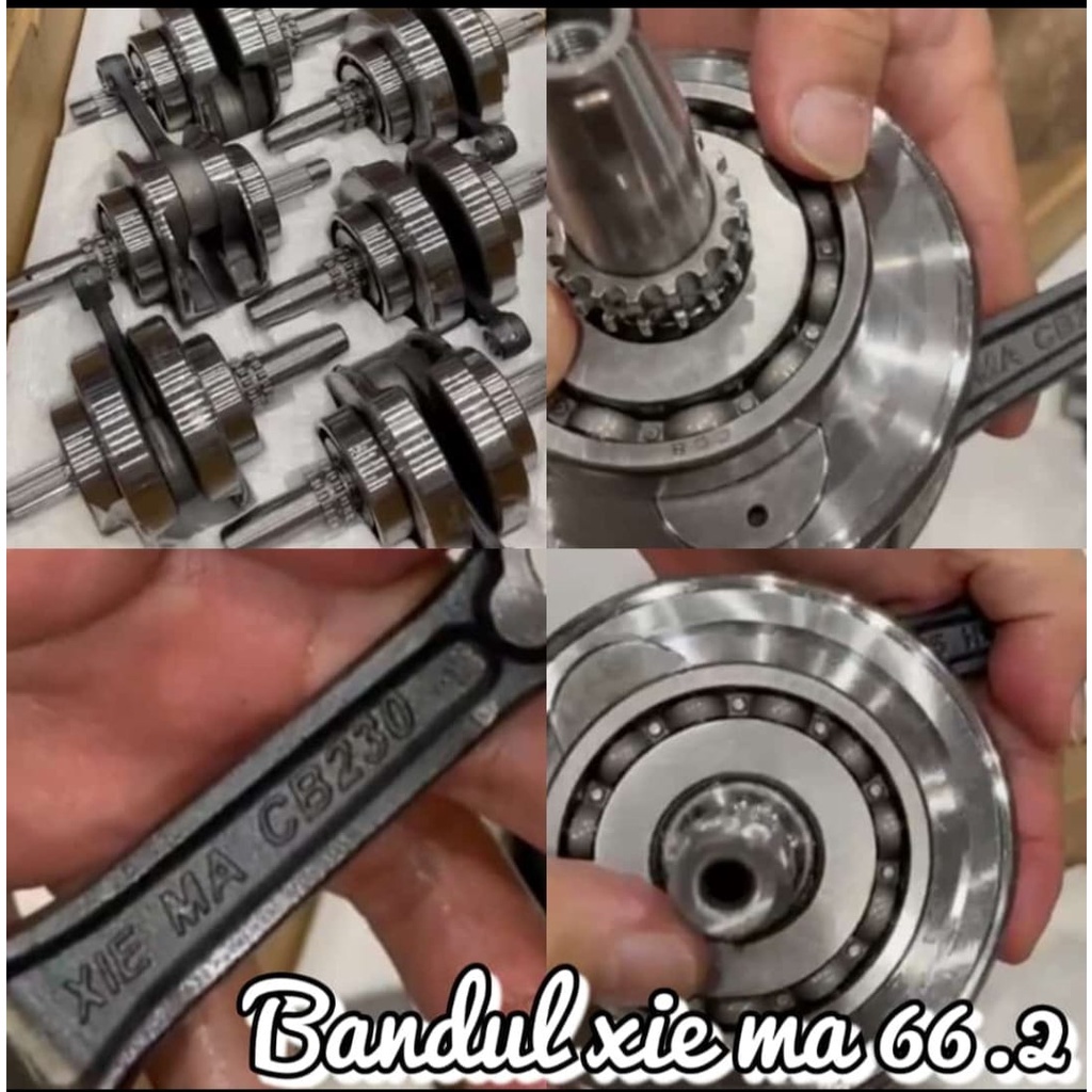 BANDUL KRUK AS XIEMA CRF 230 LANGKAH 66.5 MM PNP TIGER MEGAPRO STROKE UP CB GL