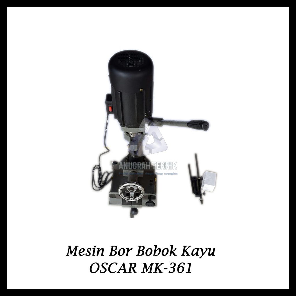 Mesin Bor Bobok Kayu Mortiser 16mm OSCAR MK361A