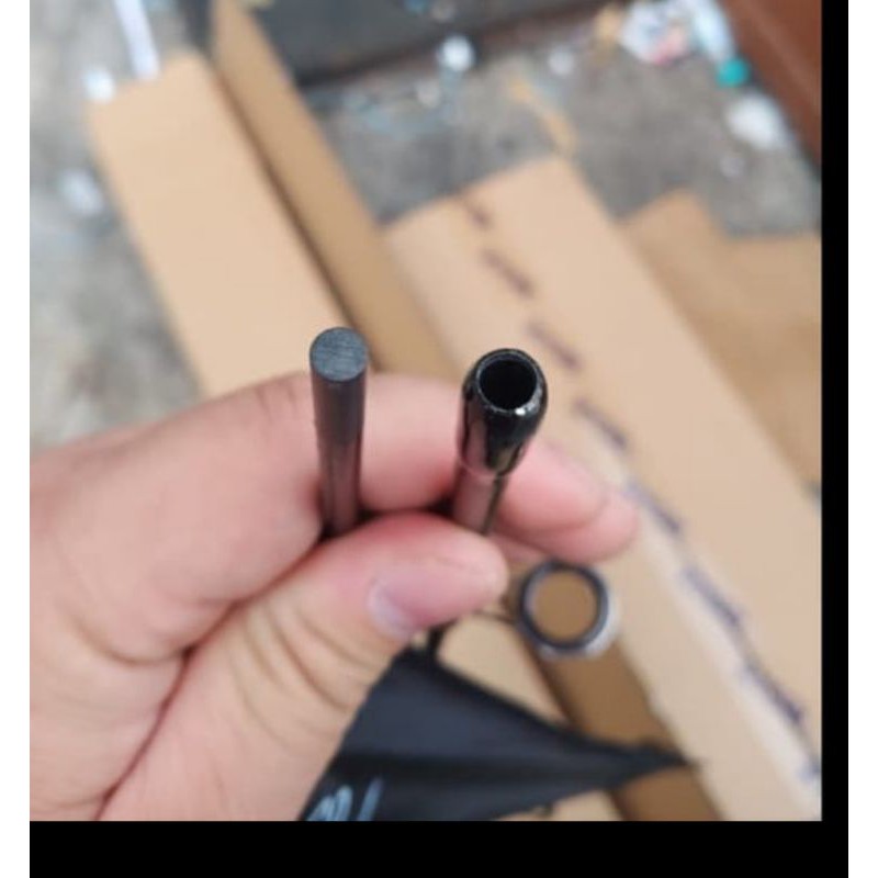 joran pancing swan gear 165 cm solid carbon