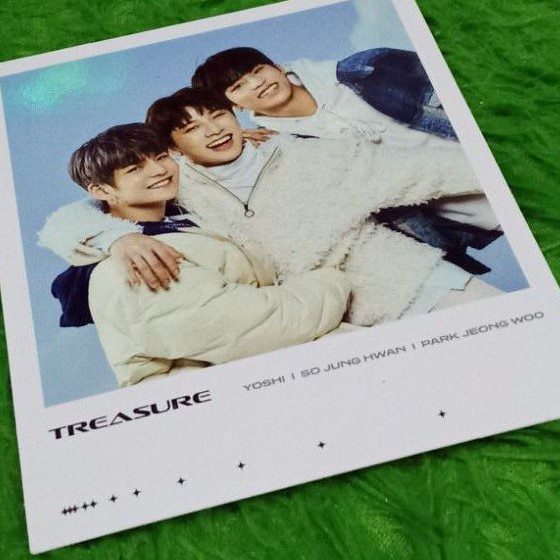 TREASURE Polaroid Unit (Jeongwoo Yoshi Junghwan)