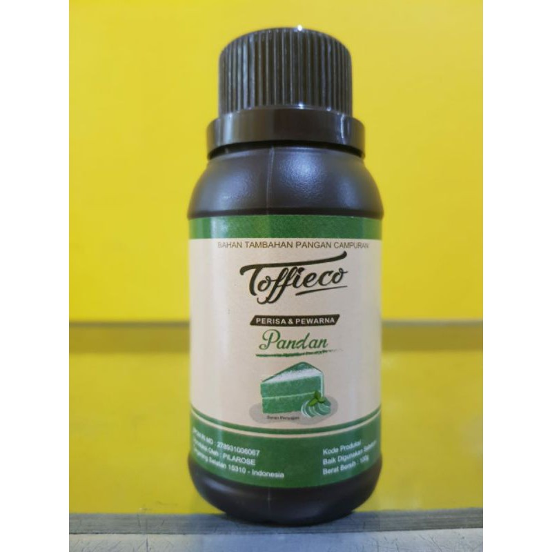 

pasta pandan | toffieco pandan | perisa pandan toffieco kemasan 100ml