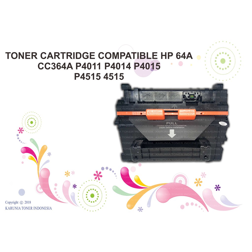 Toner Cartridge Compatible Printer HP Laserjet 64A CC364A P4011 P4014 P4015 P4515 4515